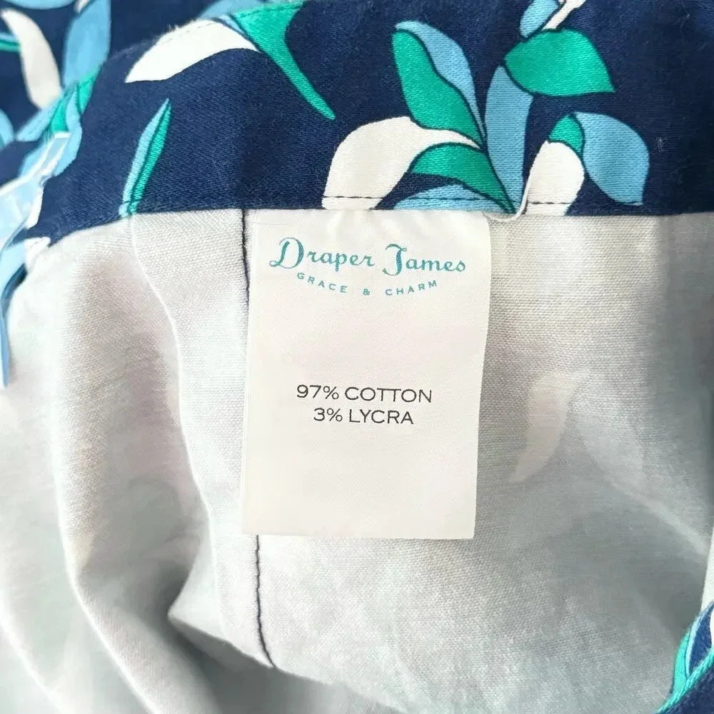 Draper James Graceland Floral Preppy Feminine Casual A-Line Skirt Size 4 - Picture 6 of 7